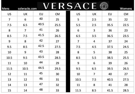 versace shoess|versace shoes size chart.